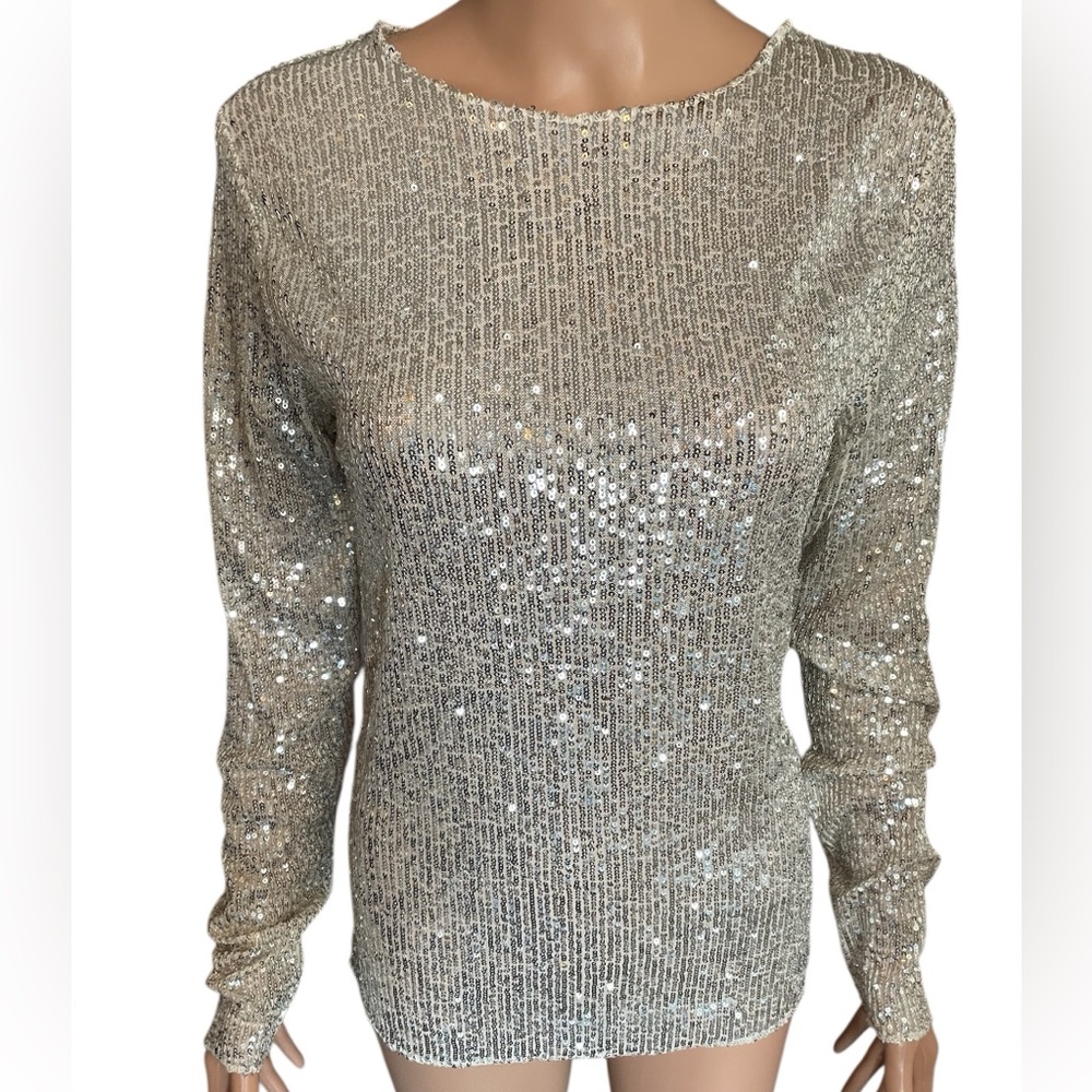 Free People Intimately Sequin Top